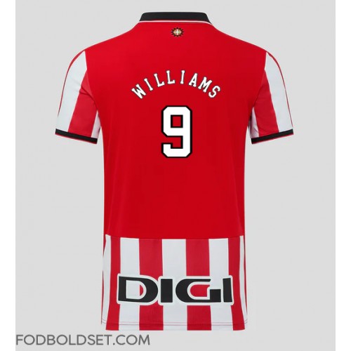 Athletic Bilbao Inaki Williams #9 Hjemmebanetrøje 2025-26 Kortærmet